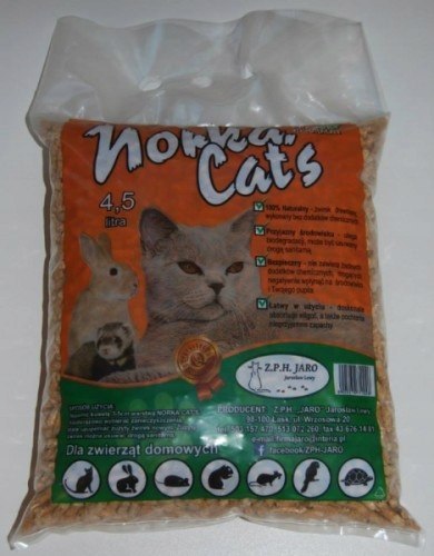 Norka Cats żwirek drewniany 8,5l