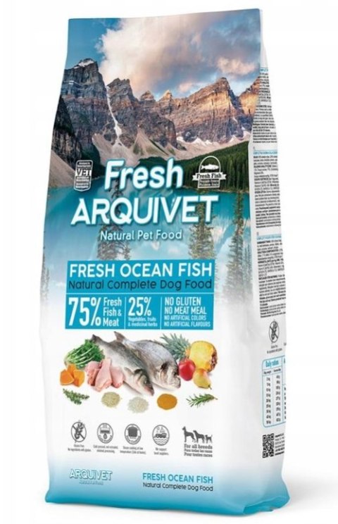 ARQUIVET FRESH Półwilgotna karma dla psa ryba oceaniczna 10 kg