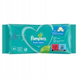 CHUSTECZKI NAWILŻANE PAMPERS FRESH CLEAN 8 x 52SZT