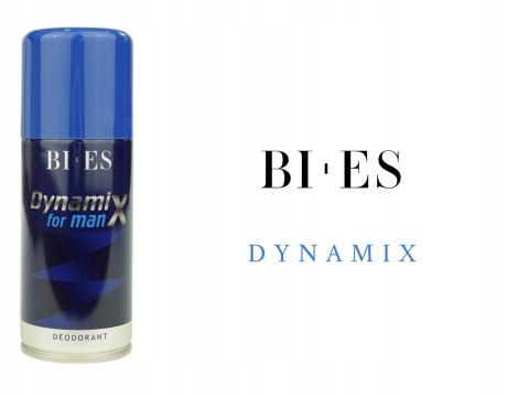 Bi-es Dynamix Blue Dezodorant męski spray 150 ml