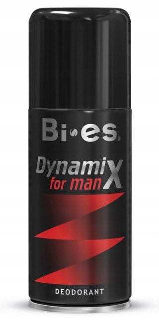 Bi-es dezodorant męski Dynamix Classic black spray 150 ml