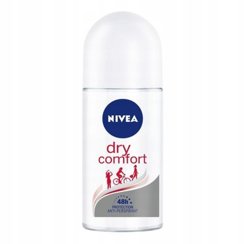 NIVEA DRY COMFORT roll-on Antyperspirant w kulce WOMEN 50 ml