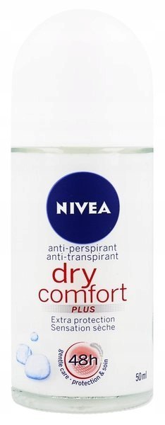 NIVEA DRY COMFORT roll-on Antyperspirant w kulce WOMEN 50 ml