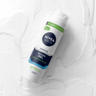 NIVEA MEN SENSITIVE Żel do golenia dla mężczyzn delikatny łagodzący 200ml