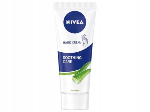 NIVEA SOOTHING CARE Krem do rąk suchych dłoni z aloesem nawilżający 75ml