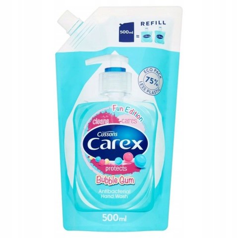 Carex mydło w płynie 500ml Bubble Gum