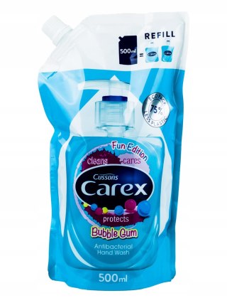 Carex mydło w płynie 500ml Bubble Gum