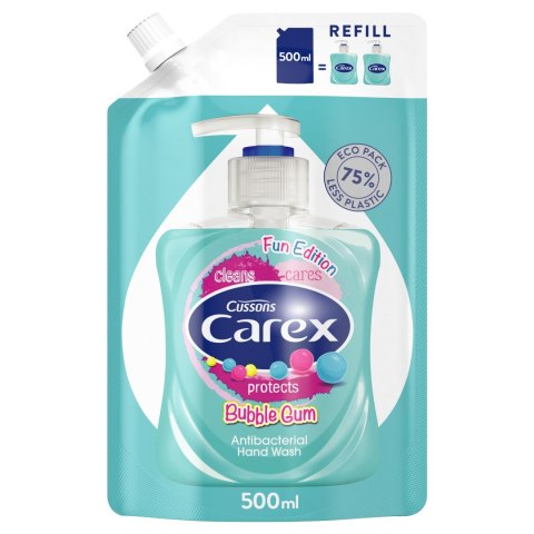 Carex mydło w płynie 500ml Bubble Gum