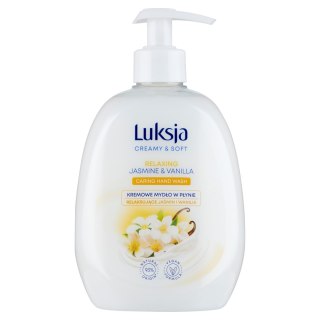 Luksja Creamy & Soft Kremowe Mydło w płynie Jaśmin i Wanilia 500ml