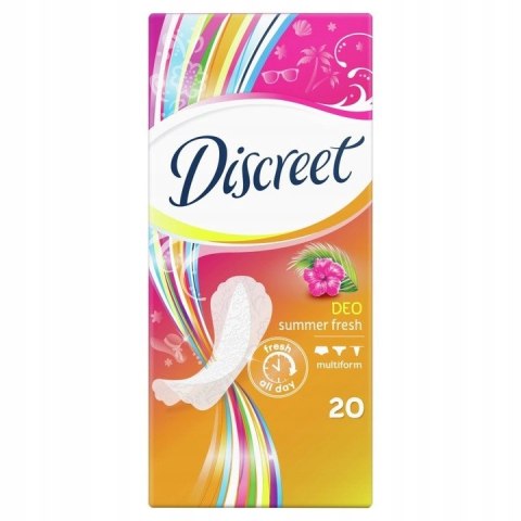 Discreet Wkładki Higieniczne 20szt Summer Fresh