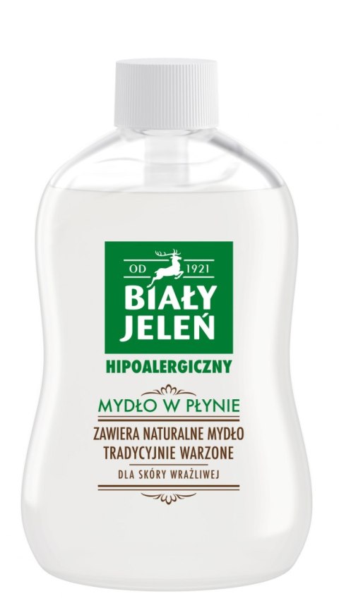 BIAŁY JELEŃ mydło w płynie ZAPAS hipoalergiczne 500 ml