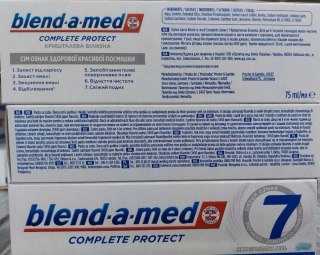 BLEND-A-MED Pasta do zębów 3D Comp Crystal White 75 ml