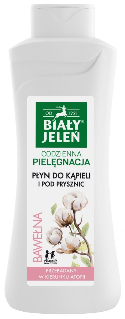 Biały Jeleń płyn do kąpieli Bawełna 750 ml