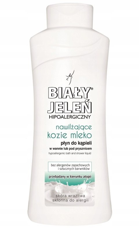 Biały Jeleń płyn do kąpieli Kozie Mleko 750ml