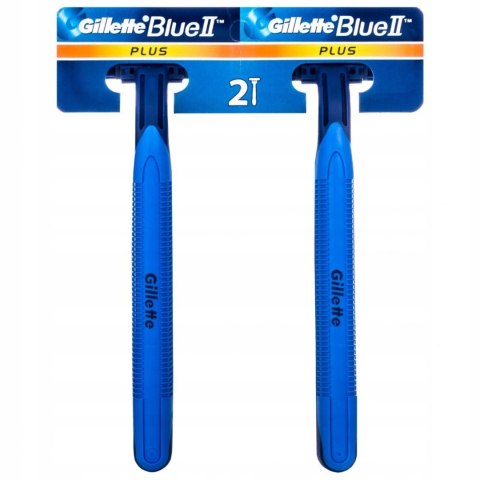 Gillette Blue II PLUS maszynki do gol. 2 x 24 (48)