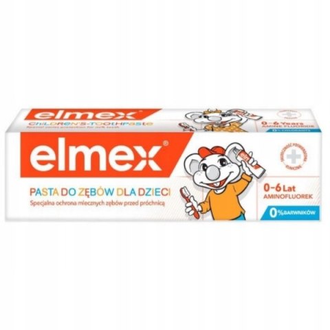 ELMEX Pasta do zębów dla dzieci 0-6 lat 50ml