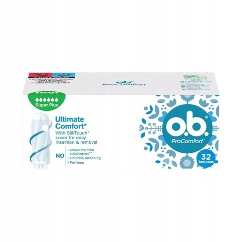 O.B. ProComfort Super Plus Tampony 32 sztuki