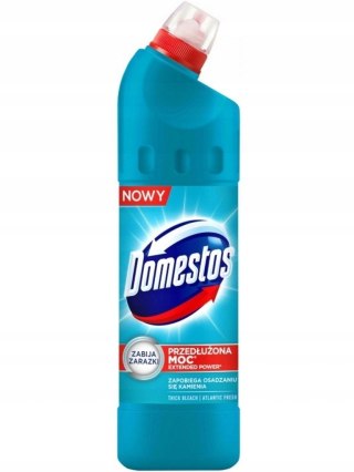 DOMESTOS NIEBIESKI Atlantic Morski płyn WC 750ml