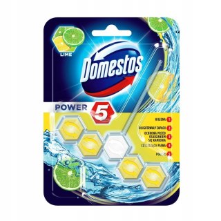 Domestos Power 5 LIME limonka Zawieszka kulki WC