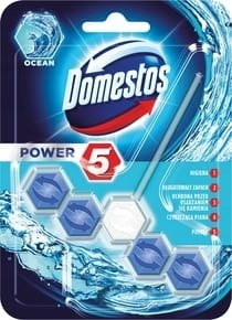 Domestos Power 5 Ocean Zawieszka kulki do WC 55g