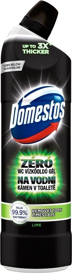 Domestos Zero Kamienia, żel do WC, niebieski 750ml