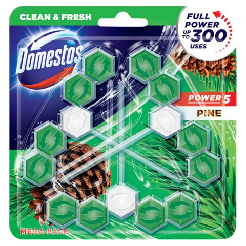 Domestos kulki zawieszki do WC 3x55g Pine