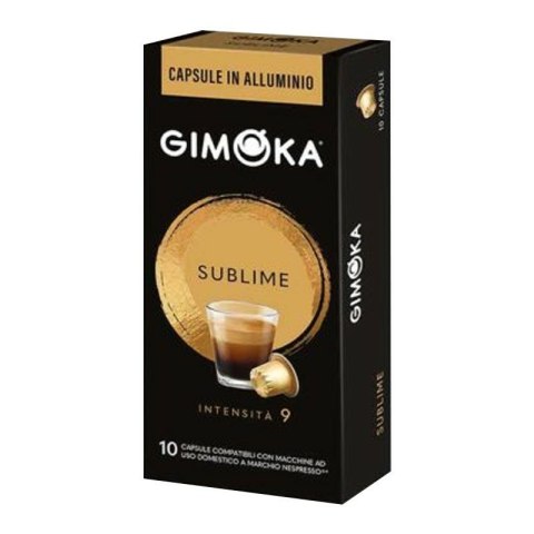 Kapsułki Nespresso Aluminiowe Gimoka Sublime