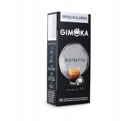 Kapsułki Nespresso Aluminiowe Gimoka Sublime