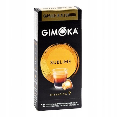 Kapsułki Nespresso Aluminiowe Gimoka Sublime