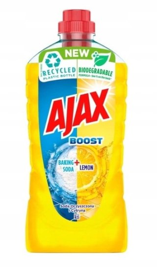 AJAX PŁYN DO MYCIA PODŁÓG UNIWERSALNY SODA CYTRYNA 1000 ml