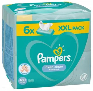 Pampers Chusteczki Fresh Clean 6x80 szt